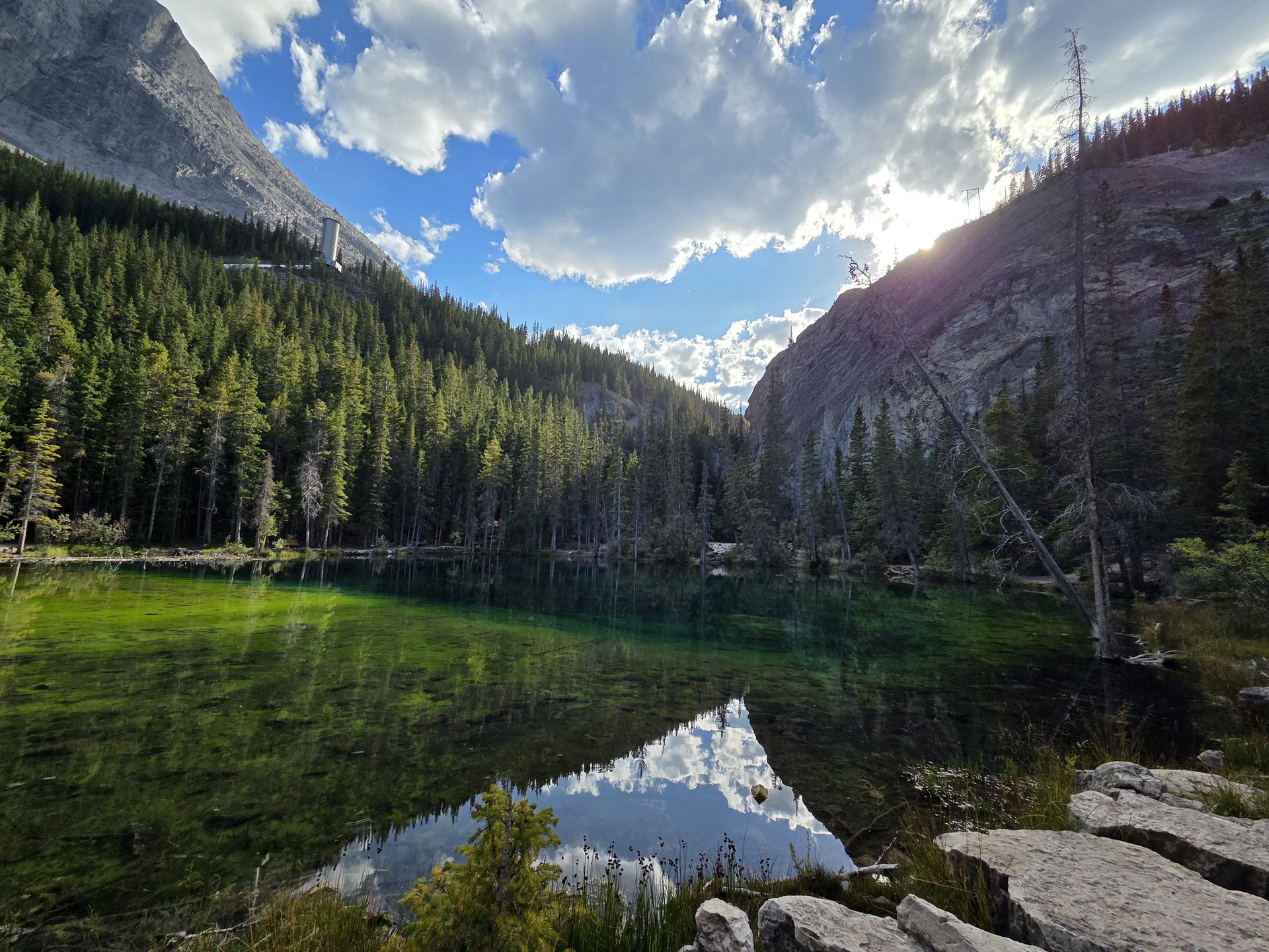 캐나다 캔모어 그라시 호수 (Grassi Lakes)